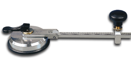 Dickglasrundschneider für Kreisschnitte von 20 bis 120 cm.