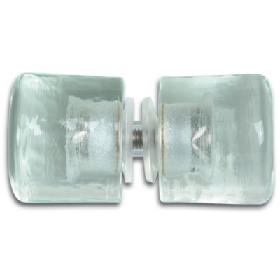 Kristallglasknöpfe für 6 mm bis 10 mm Glastüren.