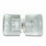 Kristallglasknöpfe für 6 mm bis 10 mm Glastüren.