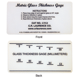 Glass Thickness Gauge for Glass