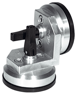 Fixiersauger aus Aluminium Ø 55 mm.