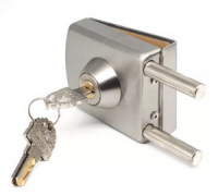 Glass Door Lock for Glass Doors and Cabinets