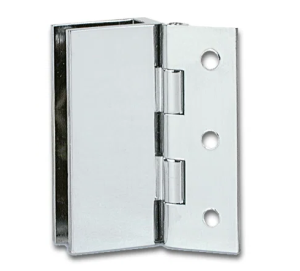 Glastürscharniere für Glastüren von 5 mm bis 8 mm Glas.