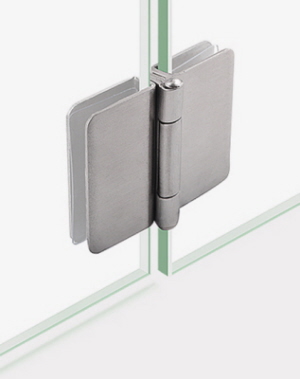 Glastürscharniere für Glas an Glastüren bis 8 mm Glas