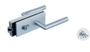 Türschloss für Glastüren bis 12 mm Glas