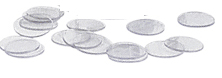 Plastikpuffer selbstklebend glasklar.